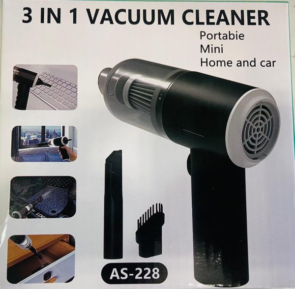 3 In 1 Mini Rechargeable Vacuum Cleaner