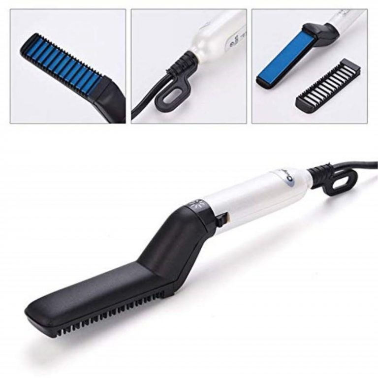 Beard Straightener Comb, Multifunctional Hair Comb Curling